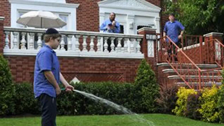 מותר להשקות גינות