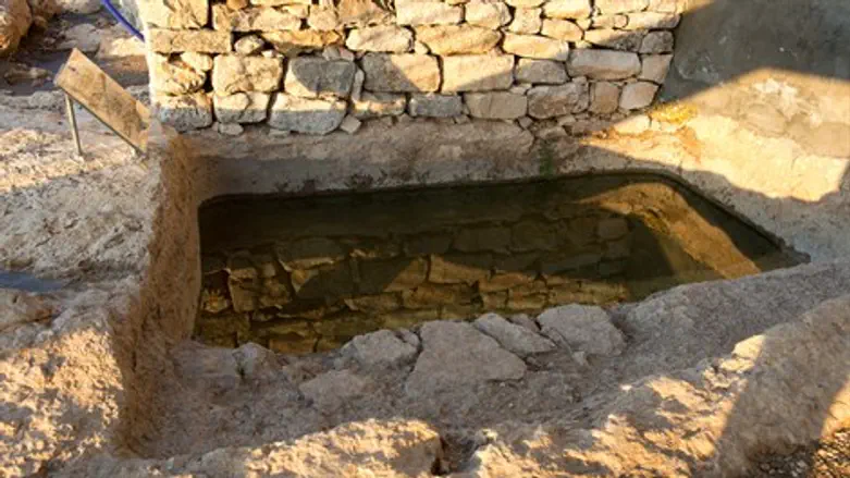 מקוואות מים בשילה הקדומ