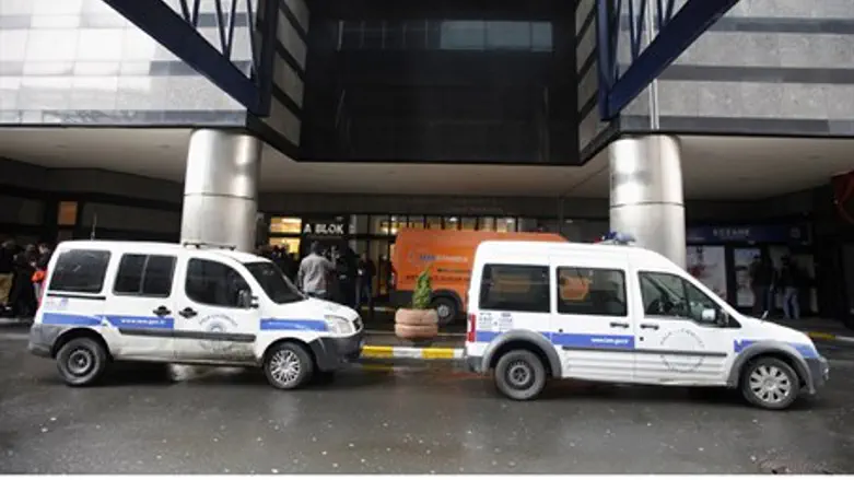 French police vehicles