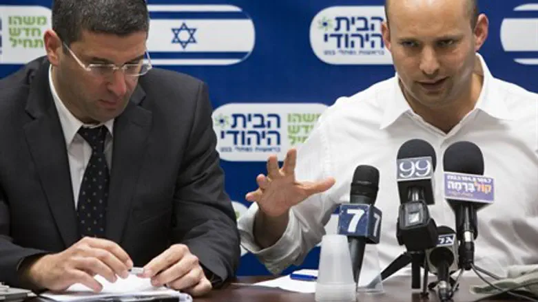 Ави Вартцман и Нафтали Беннет