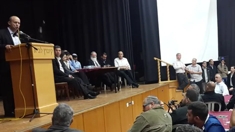 השר בנט בכנס