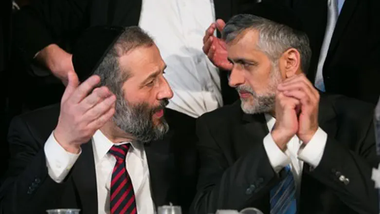 לא במוקד המשבר. אלי ישי ואריה דרעי