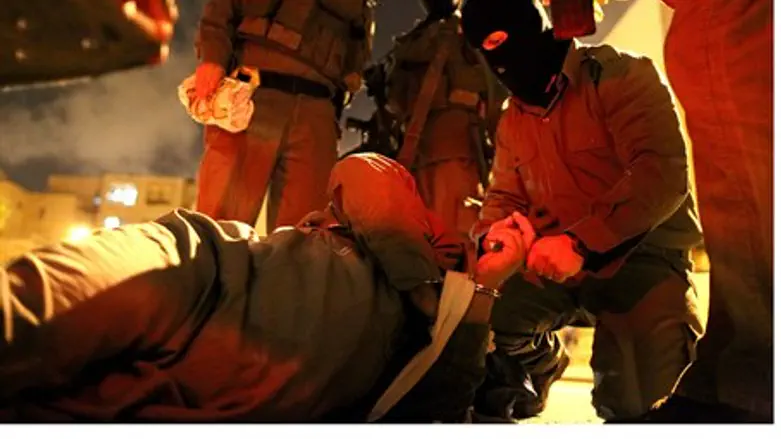 Arab terrorist arrested (illustration)