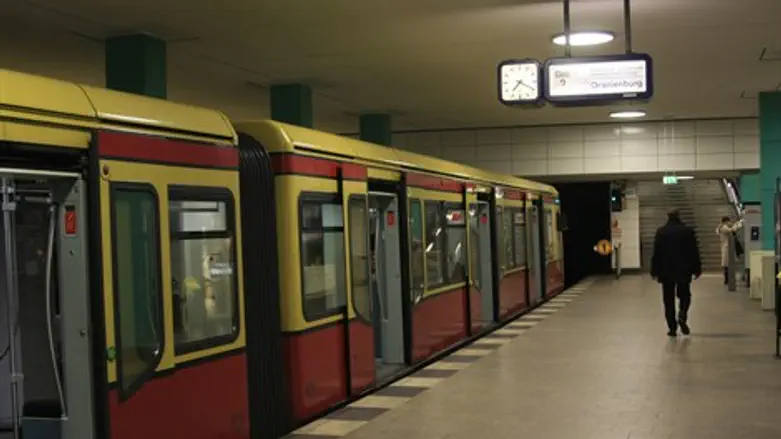 תחנת רכבת בברלין.