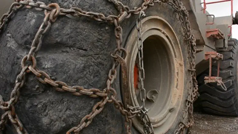 נערכים לשלג