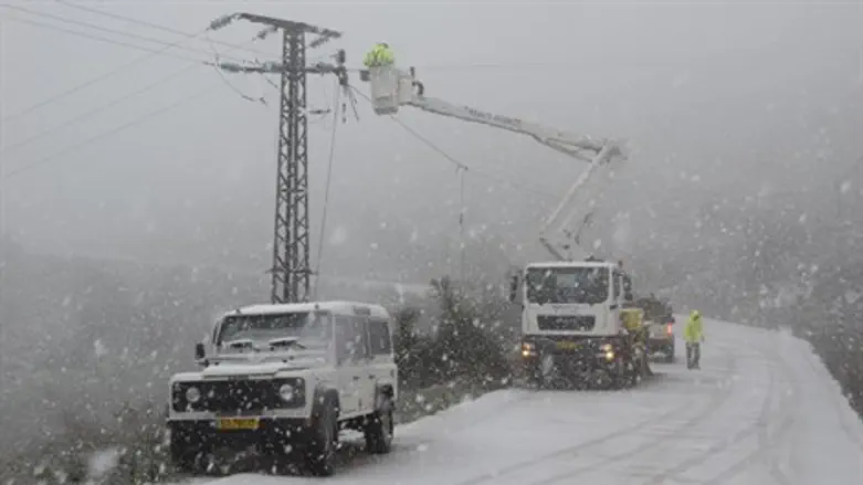 מתקנים חשמל בשומרון