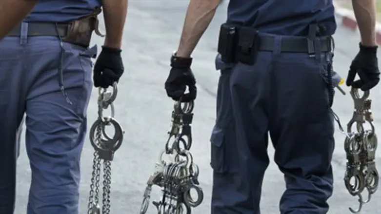 לוחמים ביחידת נחשון של שב"ס. ארכיון