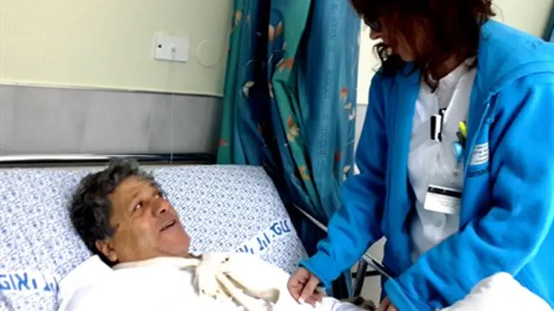 אלחדיף בבית החולים. הבוקר