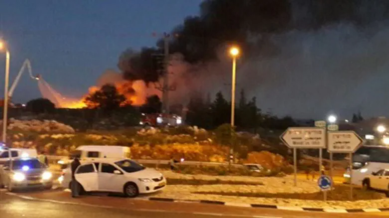 השריפה במתתיהו