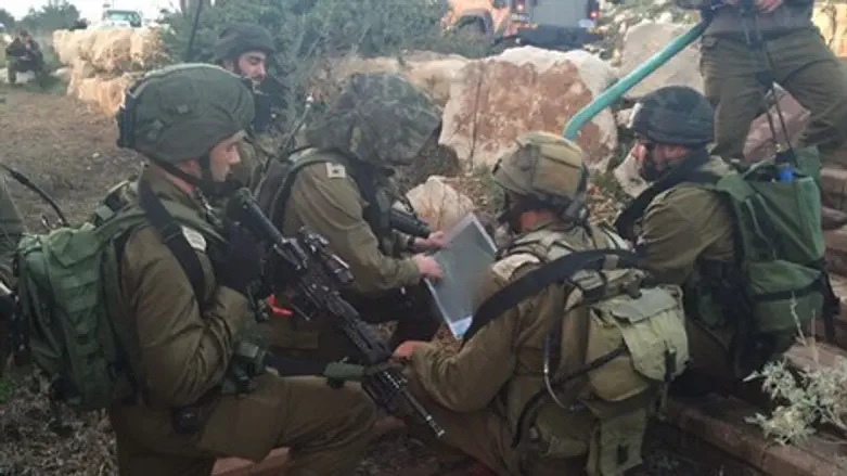 תרגיל חיילי גדוד "שמשון" של חטיבת כפיר