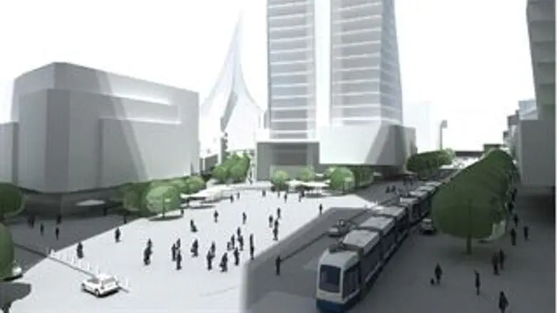 הדמיית הכניסה לירושלים