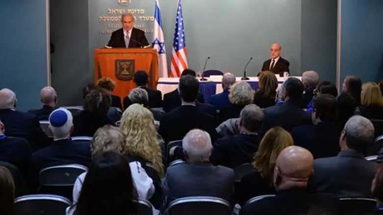 נתניהו בפגישה עם חברי הנהלת אייפק