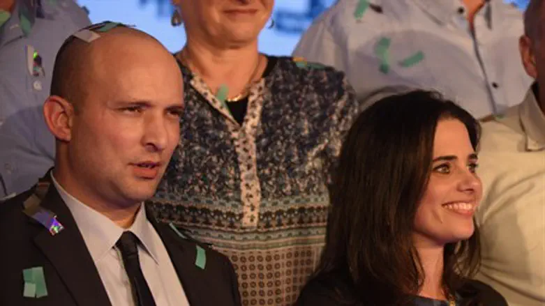 Нафтали Беннет и Айелет Шакед