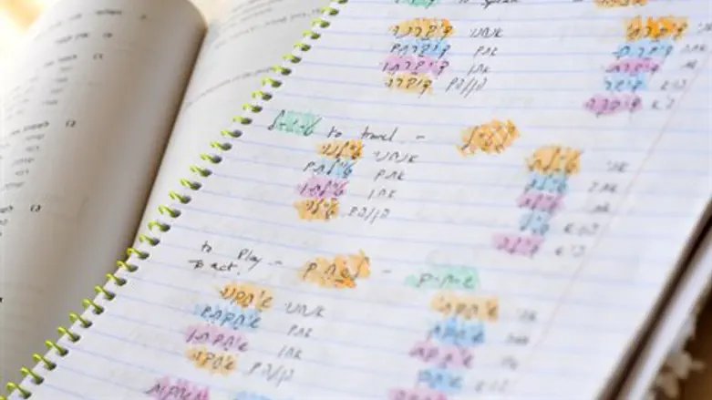 עברית, שפה, מחברת, לימודים, לשון