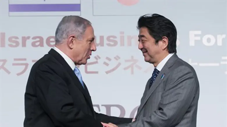 Binyamin Netanyahu, Shinzo Abe