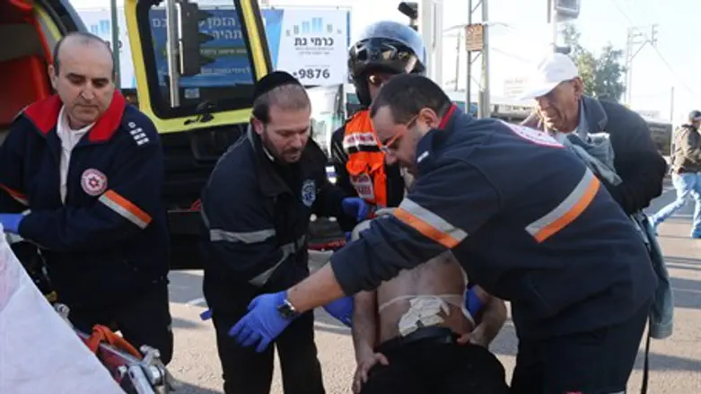 На месте теракта в Тель-Авиве