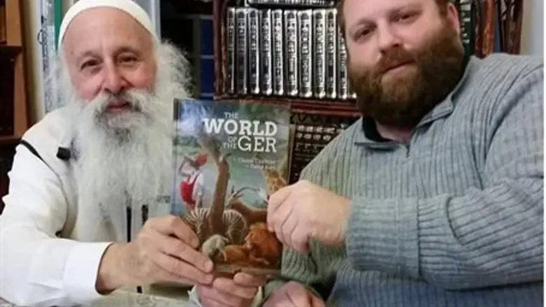 Rabbi Chaim Clorfene and Rabbi David Katz