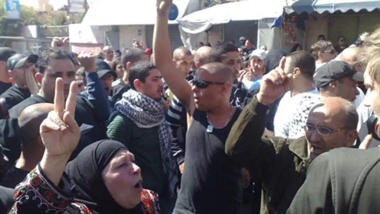 אילוסטרציה. הפגנה ערבית ביפו