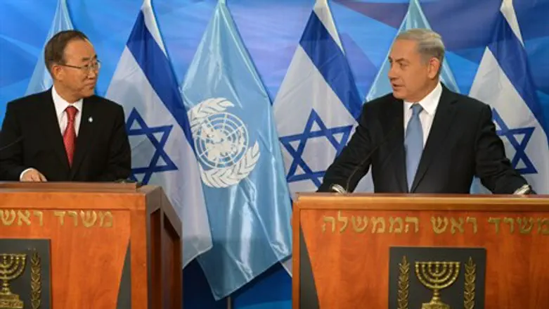 מון בביקורו האחרון בישראל