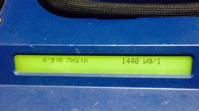 בדיקת אלכוהול