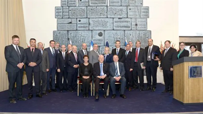 ריבלין והדיפלומטים