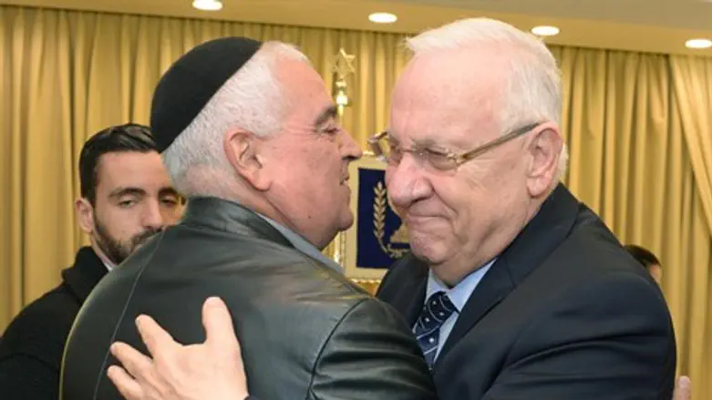 מפגש מרגש בבית הנשיא