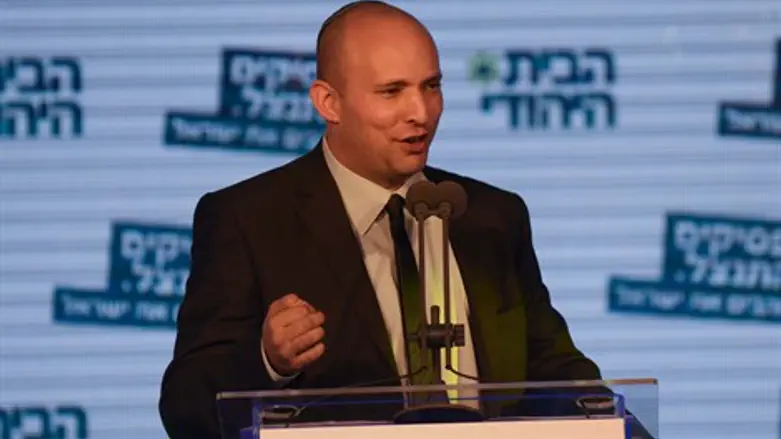 Jewish Home chairman Naftali Bennett