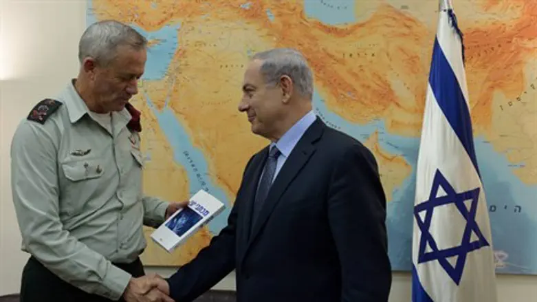 נתניהו וגנץ