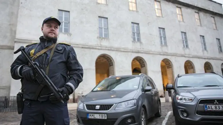 זירת הפיגוע בקופנהגן