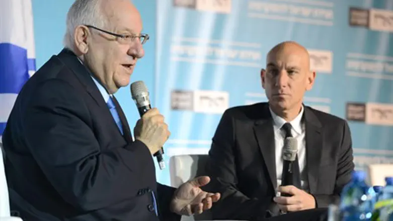 הנשיא ריבלין בוועידת "הארץ"