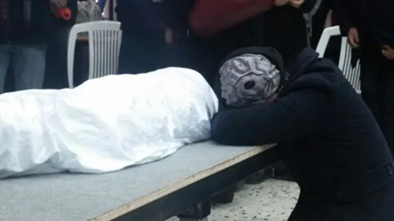 Funeral of Adelle Biton