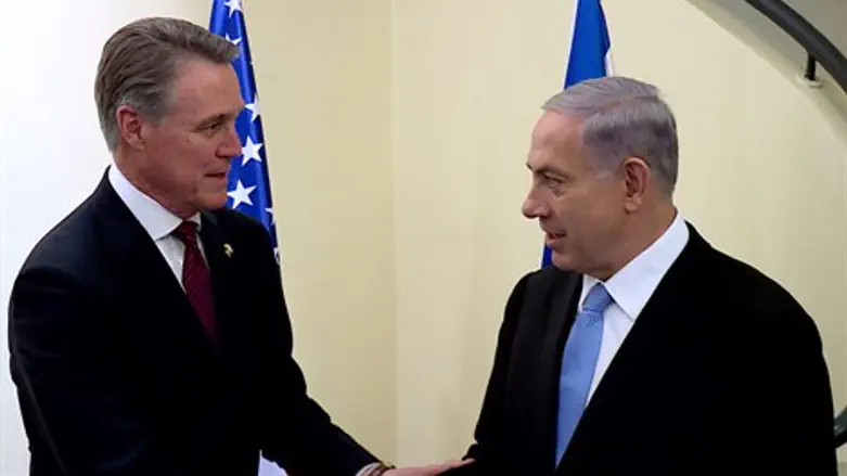 פגישת נתניהו עם הסנטור פרדו