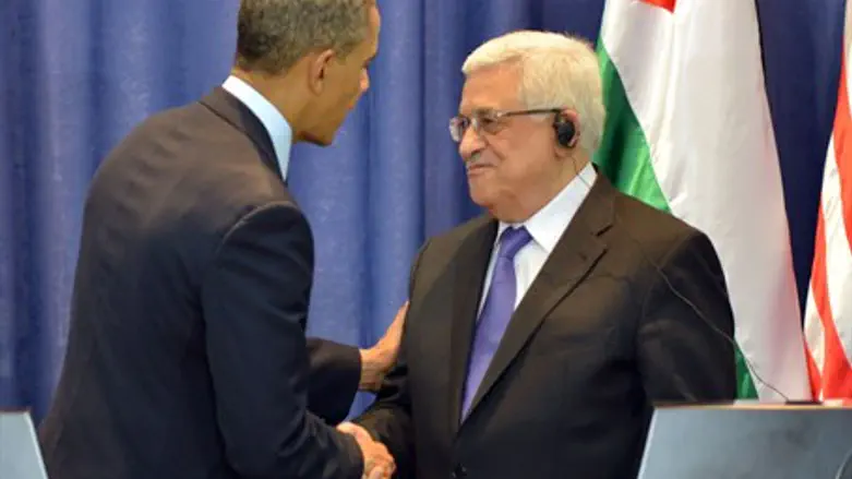 Barack Obama, Mahmoud Abbas