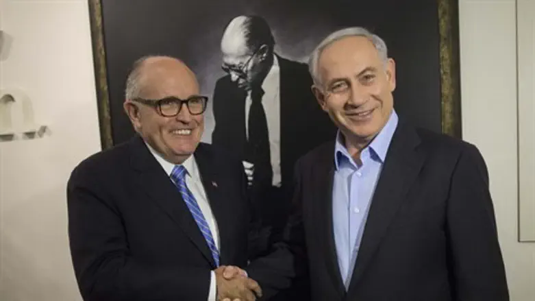 נתניהו וג'וליאני במרכז מורשת בגין