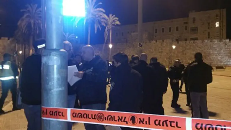 זירת הפיגוע