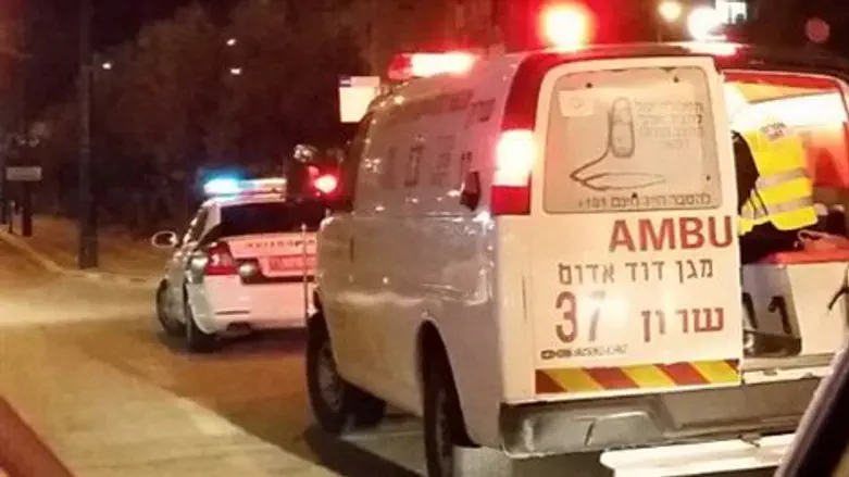 אמבולנס ומשטרה