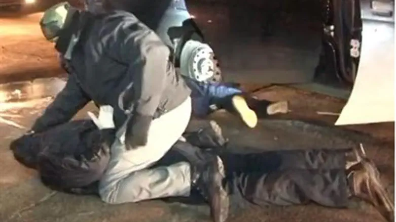 Задержание террористов в Харькове