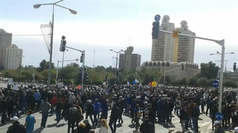 Демонстрация в Беэр-Шеве