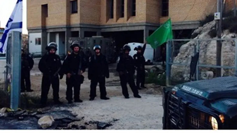 Border Police at Od Yosef Chai (file)