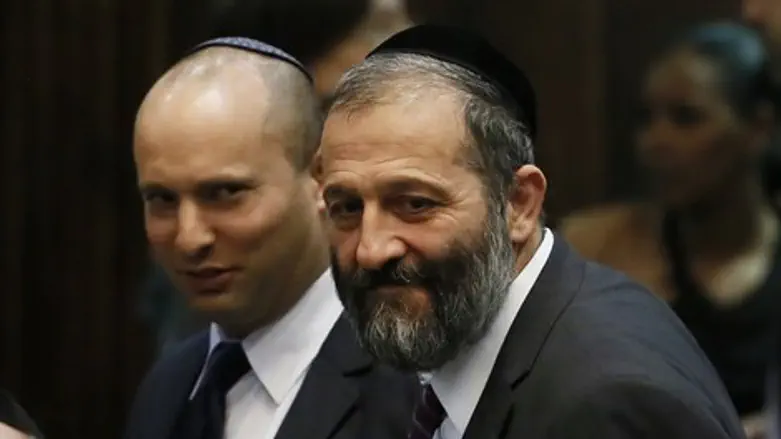 אריה דרעי ונפתלי בנט