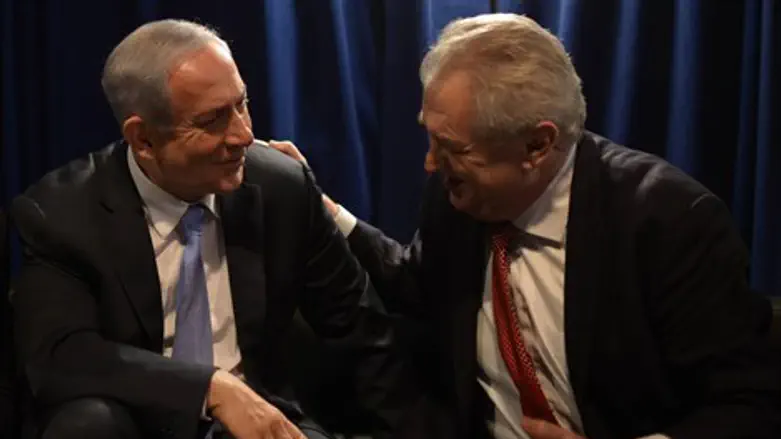 בנימין נתניהו ומילוש זאמן