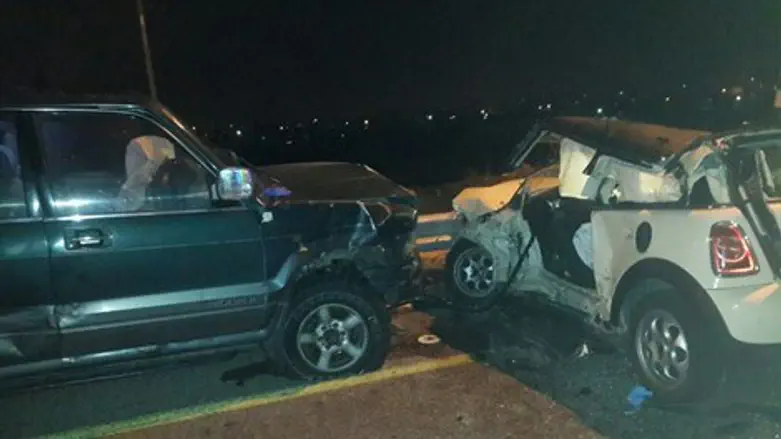 זירת התאונה