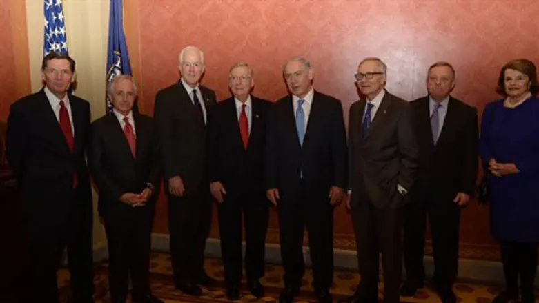 Нетаньяху и американские сенаторы