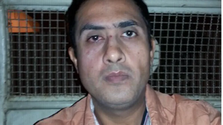 Fishel Benkhald after being attacked