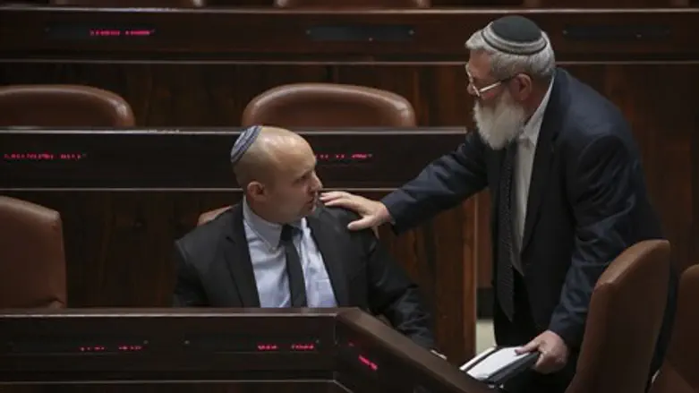 הרב בן דהן ובנט במליאה