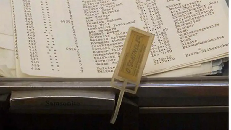 Documents belonging to Oskar Schindler (file)