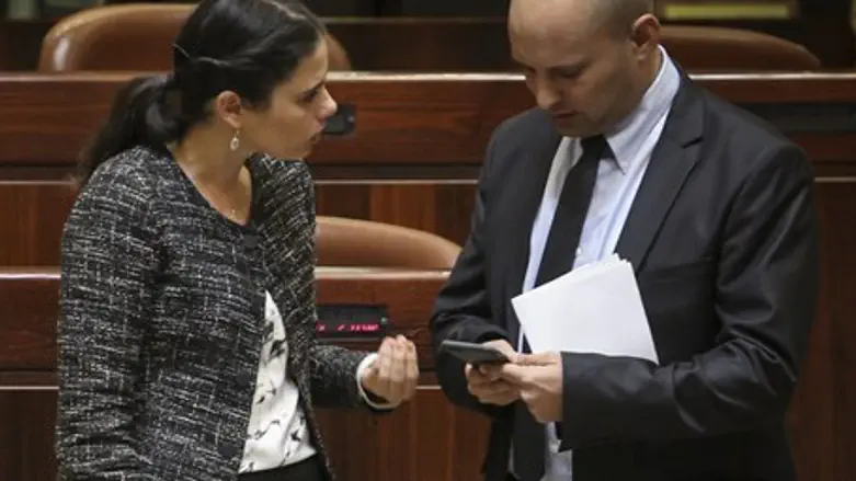 Нафтали Беннет и Айелет Шакед