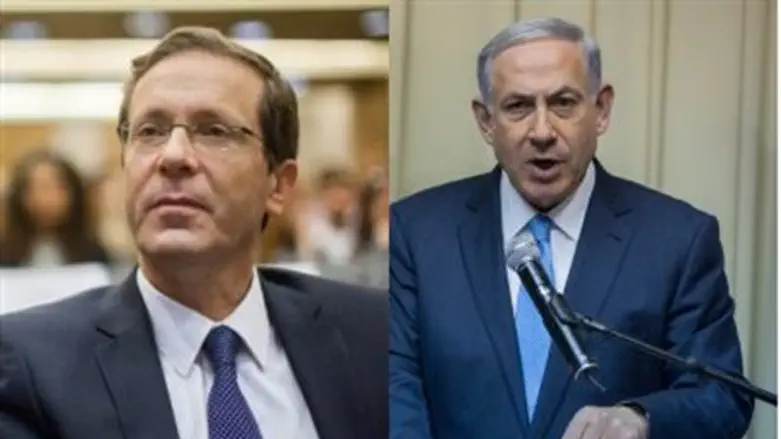 Herzog, Netanyahu