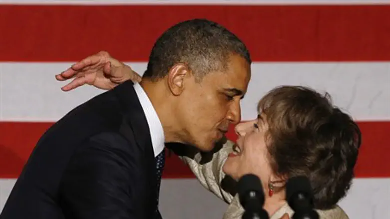 Barack Obama, Jewish Democratic Rep. Jan Schakowsky