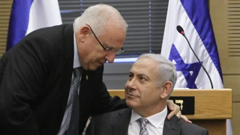 Реувен Ривлин и Биньямин Нетаньяху